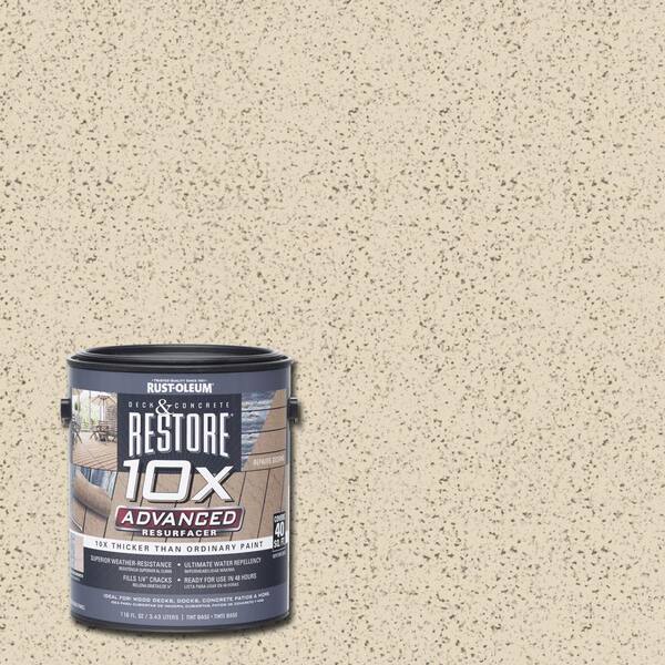 Rust-Oleum Restore 1 gal. 10X Advanced Rattan Deck and Concrete Resurfacer
