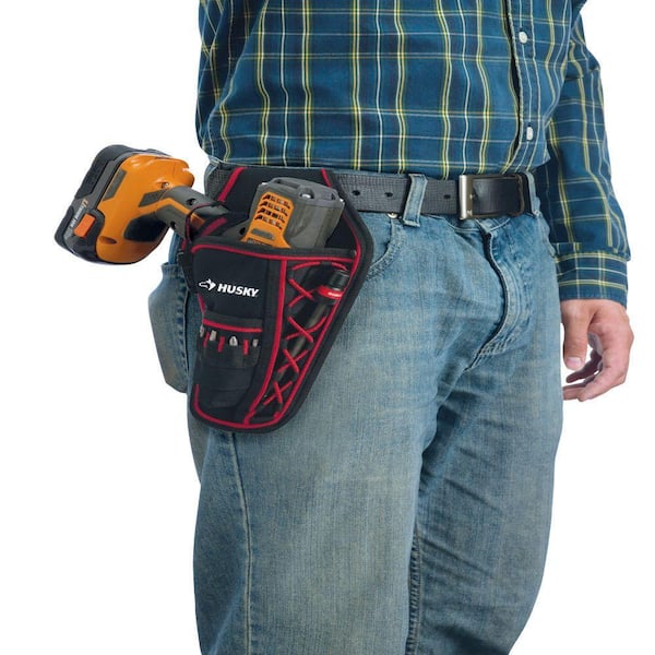 Drill Holster Cordless Belt Bag Tool Holder Heavy Duty Tool Belt PouchPocket 