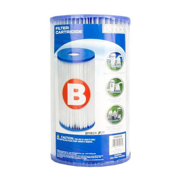 5.75 in. Dia Type B Pool Replacement Filter Cartridge, 13.5 sq. ft. Filtration Area (4-Pack)