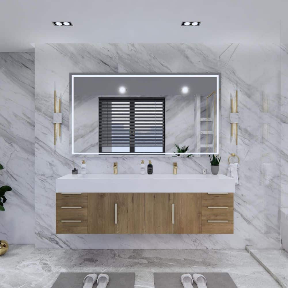 BV Better Vanity Bethany 71 in. W. x 20 in. D x 22 in. H Double