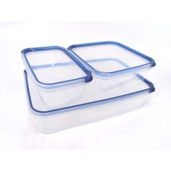 Farberware 24 Piece Meal Prep Set 12 Three section containers and lids