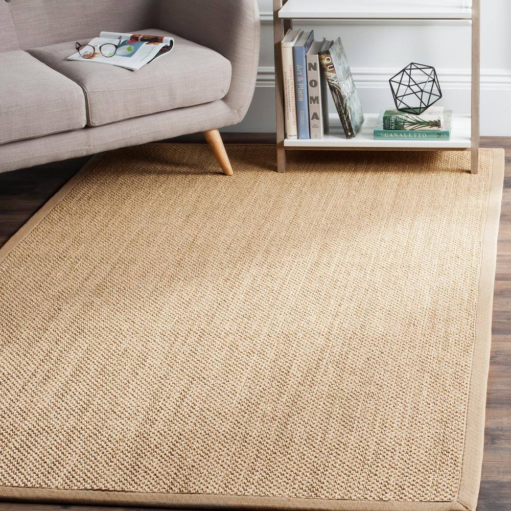 Maize and Linen Flat Woven Reversible Area Rug