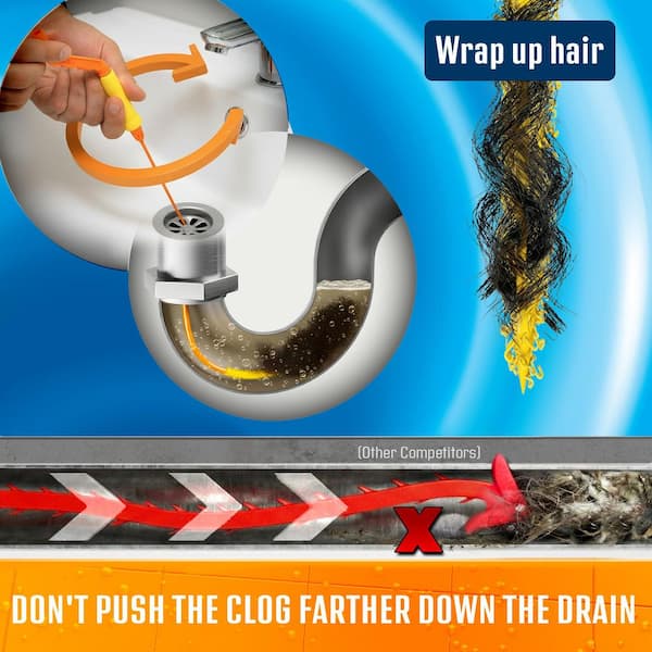 Drain Weasel Drain Weasel Hair Clog Tool Starter Kit for Drain