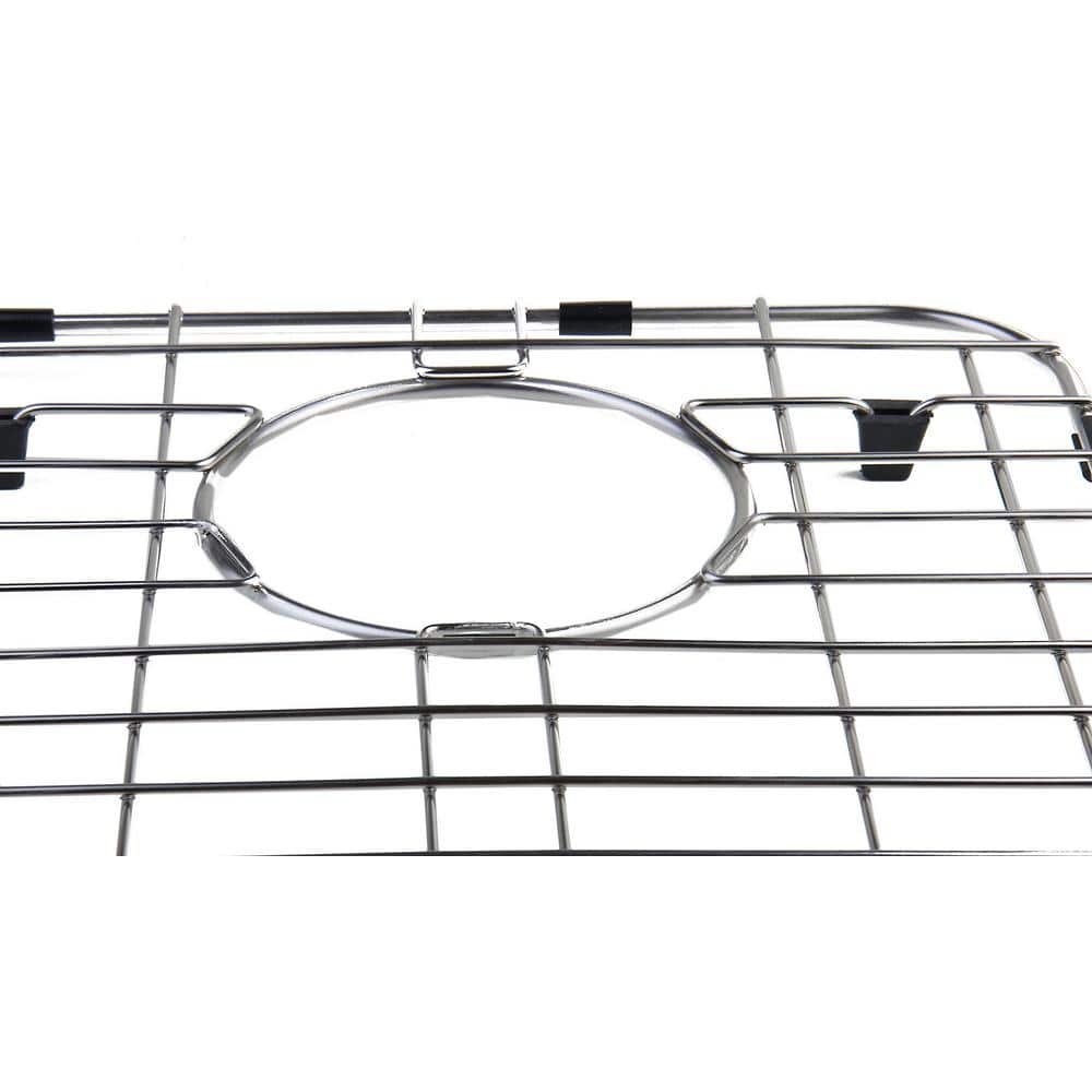 Solid Stainless Steel Kitchen Sink Grid with Plastic Feet