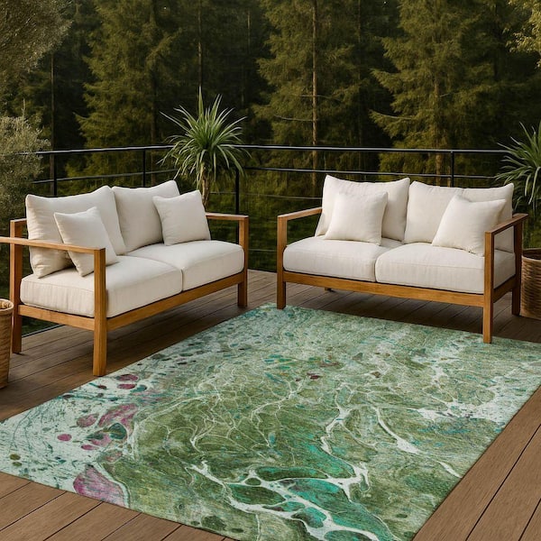 Addison Rugs Chantille Machine Washable Indoor/Outdoor Abstract