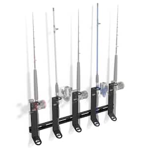 Koova Wall Mount Fishing Rod Holders & Reel Storage, Sturdy Fishing Pole  Holder