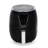 Aria Air Fryers CFA-897 Aria Ceramic Air Fryer, 5Qt Premium Black