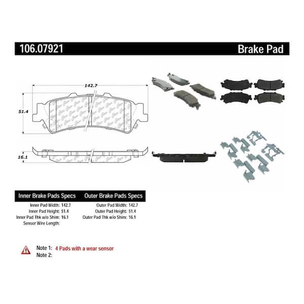 Centric Parts Disc Brake Pad Set