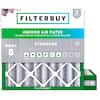 Filterbuy 24x25x4 MERV 8 Dust Defense Air Filter – 4-Pack, Pleated HVAC Replacement (Actual: 23.75 X 24.75 X 3.63 Inches)