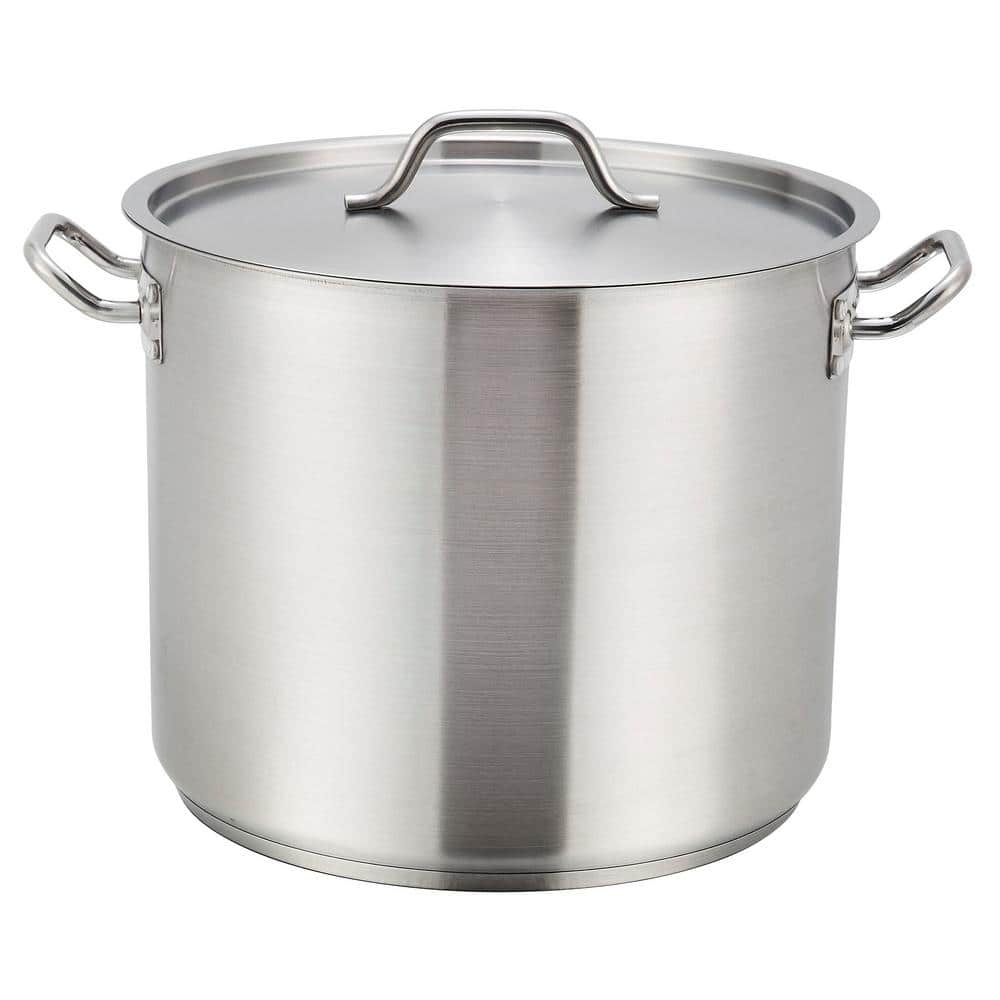 Stainless Steel 8-Quart Stock Pot with Cover