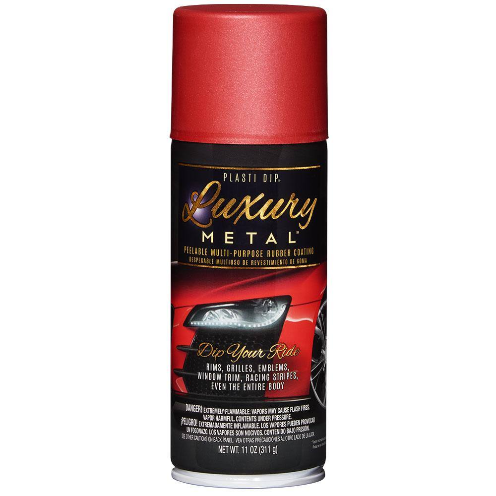 Red metallic spray paint for plastic discount