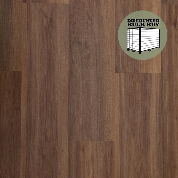 ASPEN FLOORING Woodcreek 20 MIL x 7 in. W x 48 in. L Click Lock Waterproof Luxury Vinyl Plank Flooring (1536.6 sq. ft./pallet)