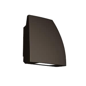 Endurance Fin 35-Watt Bronze Outdoor Integrated LED Flood Light, 3000K