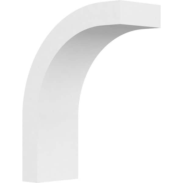 Ekena Millwork 5"W x 12"D x 16"H Standard Heritage Architectural Grade PVC Knee Brace