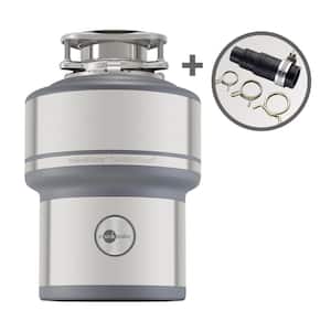 Evolution Excel Lift & Latch Quiet Series 1 HP Continuous Feed Garbage Disposal with Dishwasher Connector