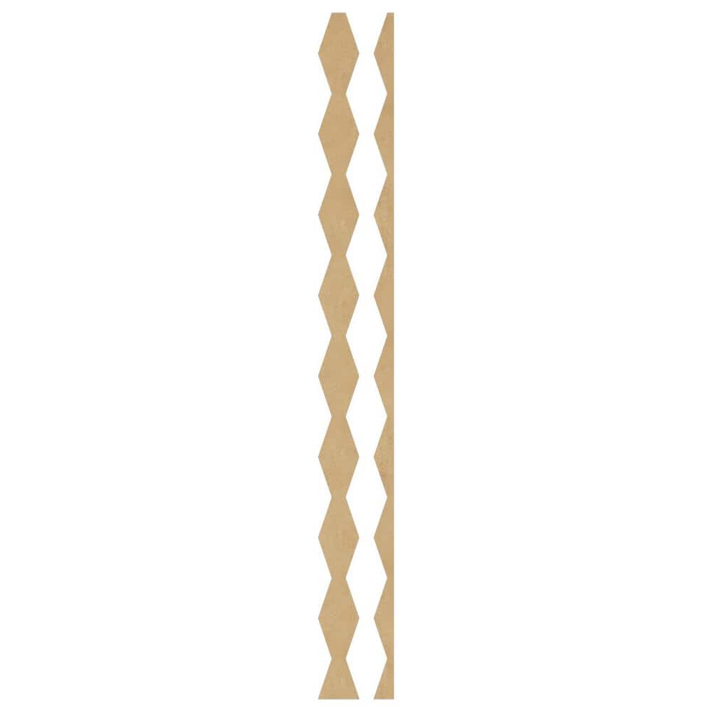 Cimarron 0.125 in. T x 0.25 ft. W x 4 ft. L Grey Acrylic Resin Decorative Wall Paneling 24-Pack price history on PriceWatchPro