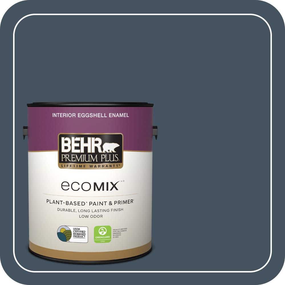 1 gal. #ECC-30-3 Night Tide Eggshell Enamel EcoMix Plant-Based Interior Paint & Primer price history on PriceWatchPro