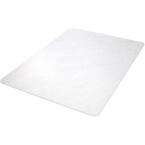 WILLOTED 36 in. x 46 in. Clear Rectangle Glass Chair Mat Floor Mat  Glassmat-3646 - The Home Depot