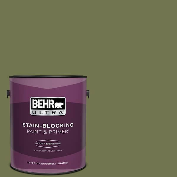 BEHR ULTRA 1 gal. #S360-6 Secret Meadow Extra Durable Eggshell Enamel Interior Paint & Primer