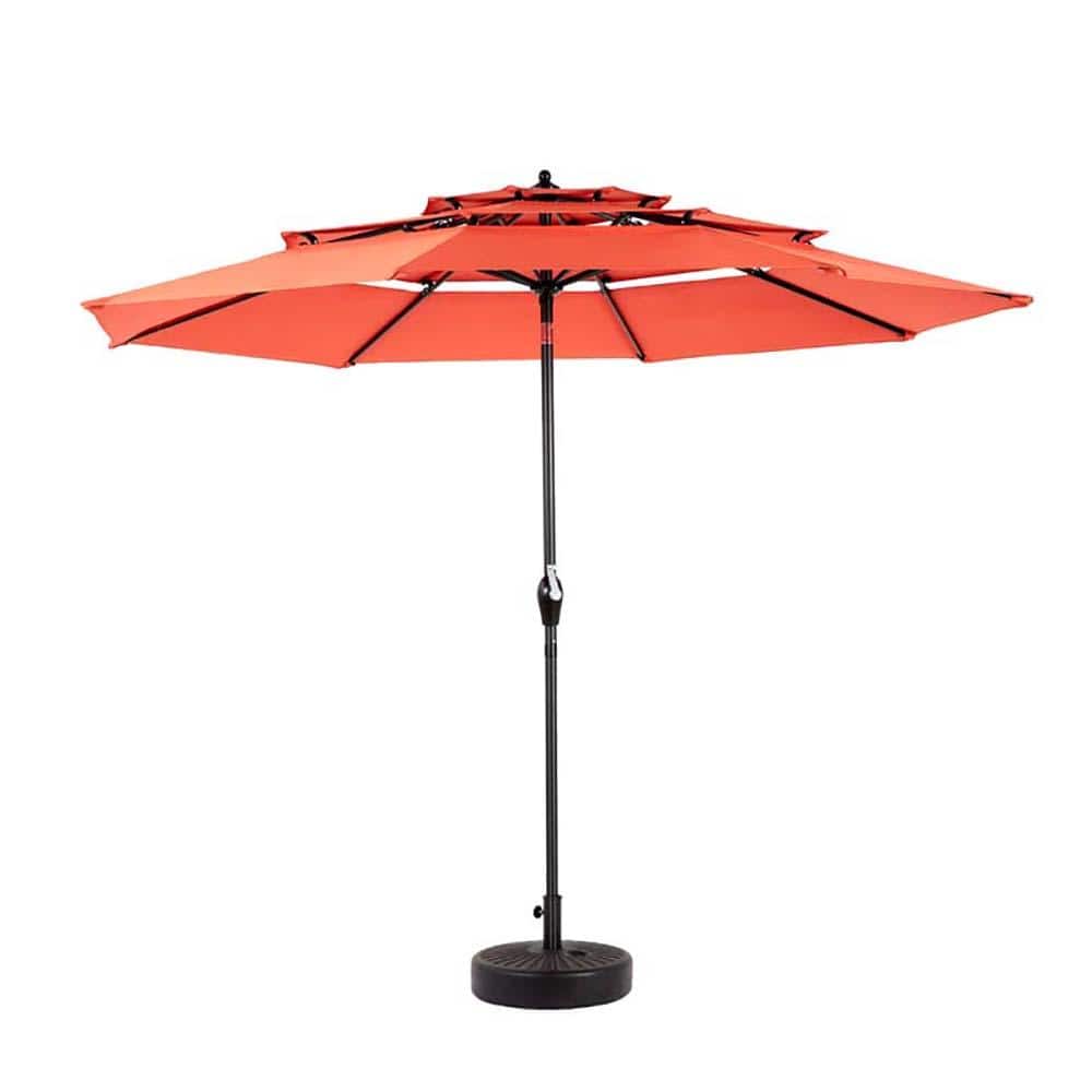 10ft 3 Tier Auto-tilt Umbrella with Crank,Outdoor Patio Umbrella,Outdoor Table Umbrella,Yard Umbrella,Market Umbrella price history on PriceWatchPro