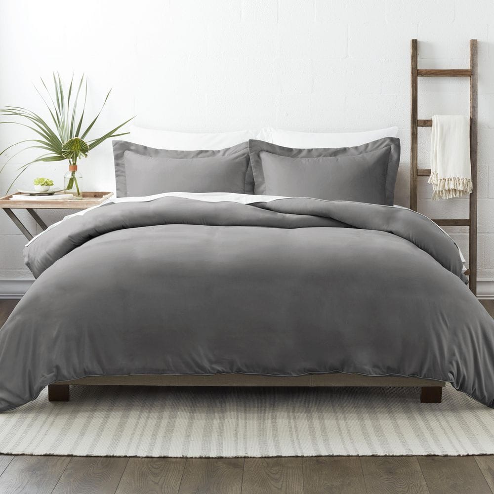 Performance Gray Queen 3-Piece Duvet Cover Set price history on PriceWatchPro