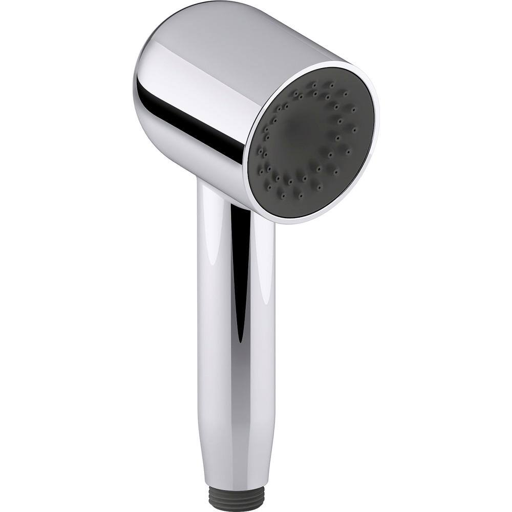 Compact Chrome Single Function Handheld Shower Head