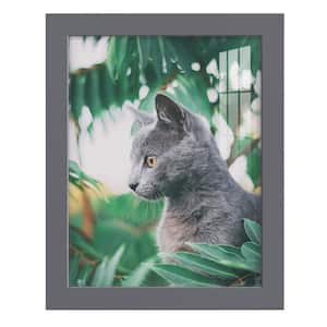 Modern 8 in. x 10 in. Grey Picture Frame