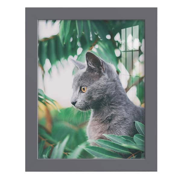 Wexford Home Modern 8 in. x 10 in. Grey Picture Frame