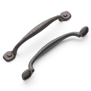Refined Rustic 8 in. (203 mm) Rustic Iron Finish Appliance Pull (5-Pack)
