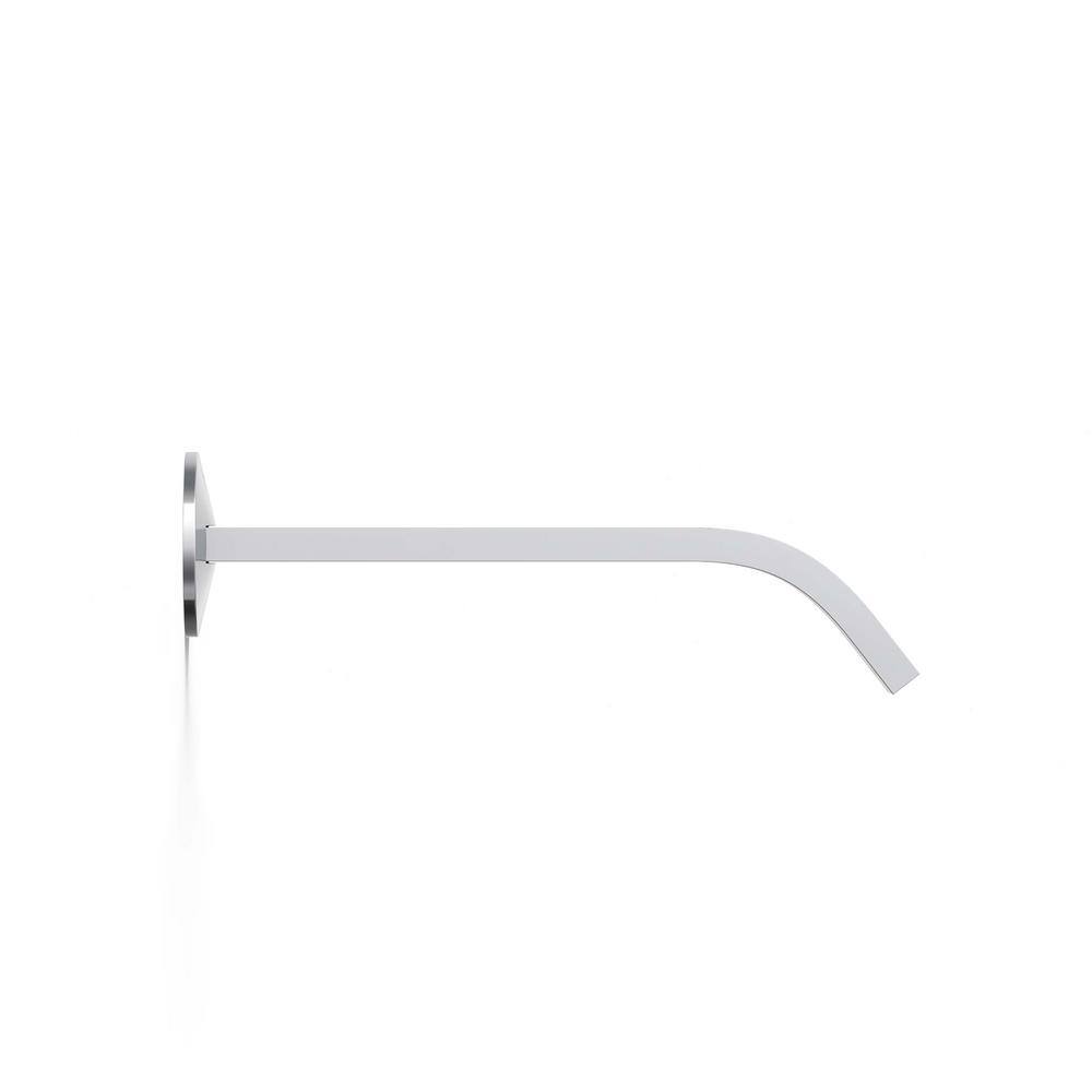 Polished Chrome Wall-Mount Bathroom Sink Faucet Trim