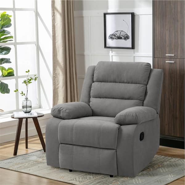 Have a question about Uixe Modern Gray Polyester Upholstered