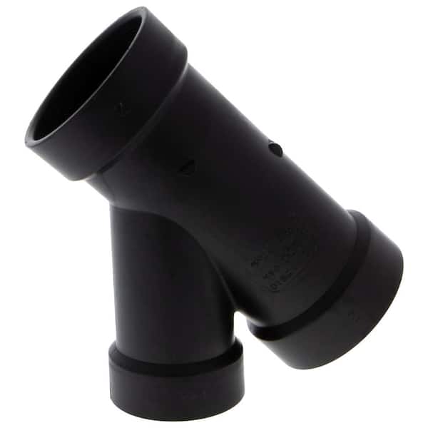 NIBCO 2 in. x 2 in. x 1-1/2 in. ABS DWV 45-Degree All Hub Reducing