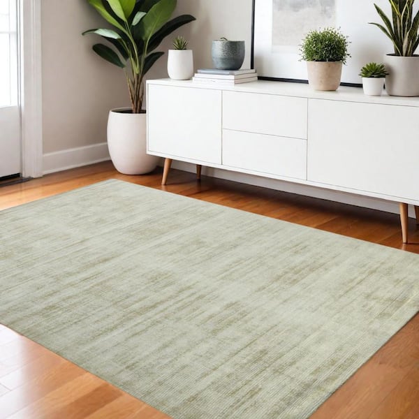 4 ft. x 6 ft. Multi-Colored Abstract Hand Woven Area Rug