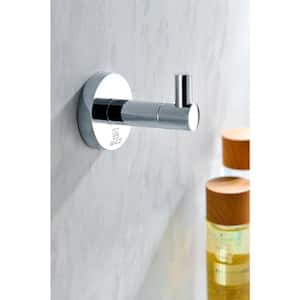 Caster Series Single Robe Hook in Polished Chrome