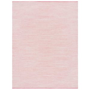 Montauk Pink/Fuchsia 8 ft. x 10 ft. Solid Color Area Rug