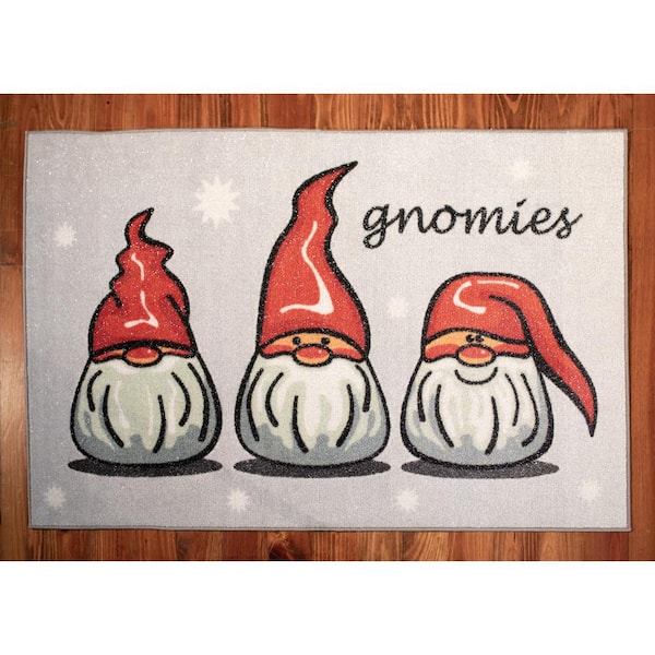 Concord Global Trading Gnomies 31 in. x 49 in. Indoor Holiday Scatter