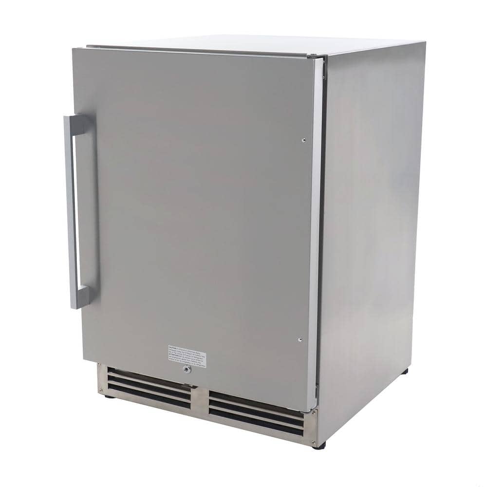 Compact Stainless Steel Smart Undercounter Refrigerator, 5.4 cu. ft.