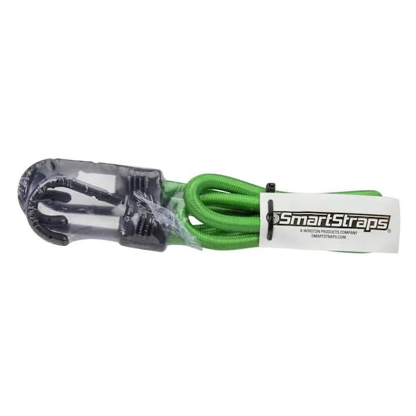 SmartStraps 24 in. Standard Green Bungee Cord with Hooks - 2 pack 390 - The  Home Depot