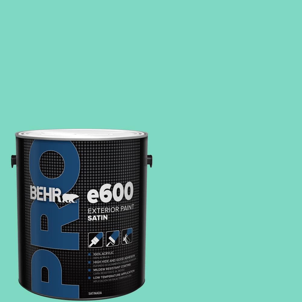 1 gal. #480A-3 Mint Majesty Satin Exterior Paint price history on PriceWatchPro