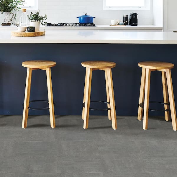 FloorPops Tundra 12 in. W x 12 in. L Peel and Stick Floor Vinyl Tiles (20 Tiles, 20 sq. ft. case)
