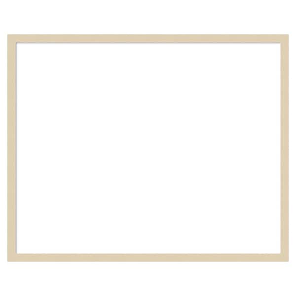 Amanti Art Svelte Natural 31 in. x 25 in. Wood Framed Dry Erase Magnetic Memo Board