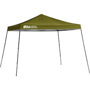 Solo90 11 ft. x 11 ft. Olive Slant Leg Canopy