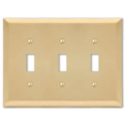 brass switchplate