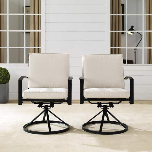 threshold camden sling patio swivel rocker