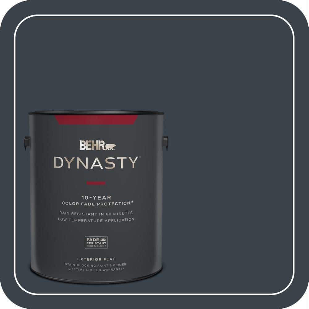 1 gal. #T27-04 Nightfall Flat Exterior Stain-Blocking Paint & Primer price history on PriceWatchPro