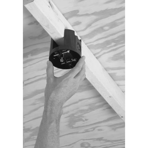 Install Ceiling Fan Saddle Box