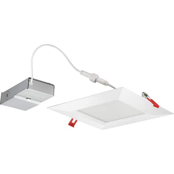 Lithonia Lighting 8 in. 5000K New Construction or Remodel IC Rated or Non-IC Rated Canless Recessed Integrated LED Kit