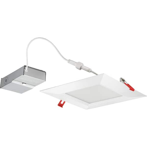 Lithonia Lighting 8 in. 3000K New Construction or Remodel IC Rated or Non-IC Rated Canless Recessed Integrated LED Kit