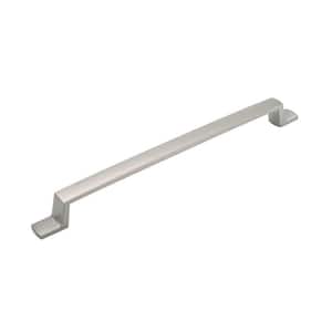 Rotterdam Collection 8 in. (203 mm) Center-to-Center Satin Nickel Finish Cabinet Door and Drawer Pull