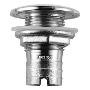 Thru Hull Connector, 1-1/2 in. Stainless Steel